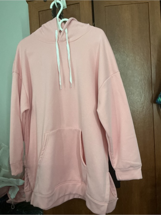 Sweaters - THE WARMY tunic hoodie never warn scuba material outside inside plush fabric